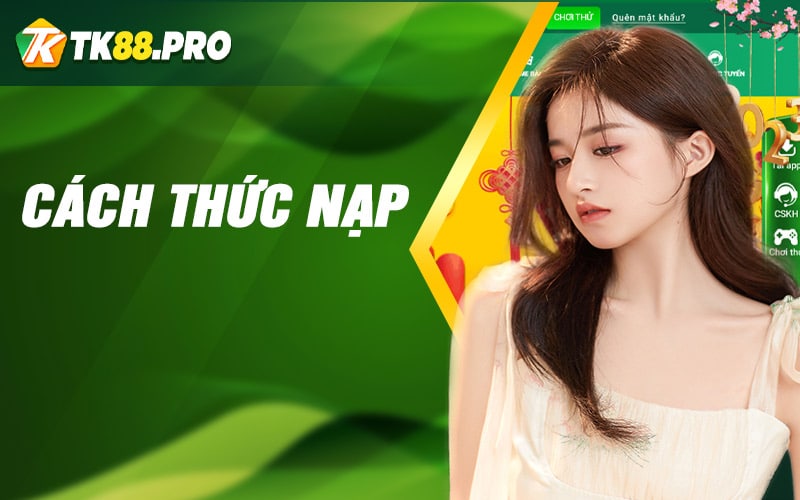 Cách thức nạp